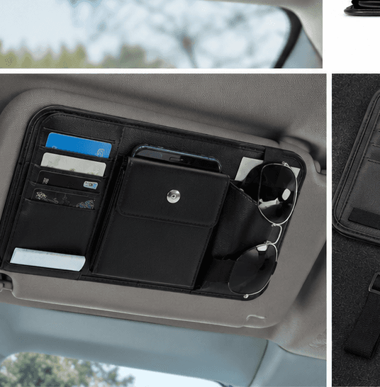 DriveLux Sun Visor Organizer view 2