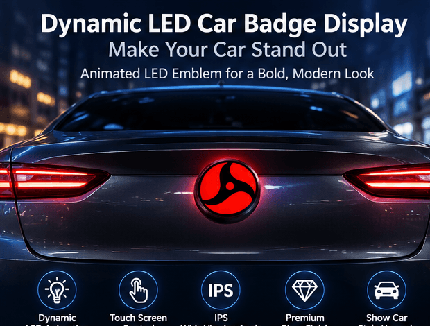 DriveLux Dynamic LED Car Badge Display view 4